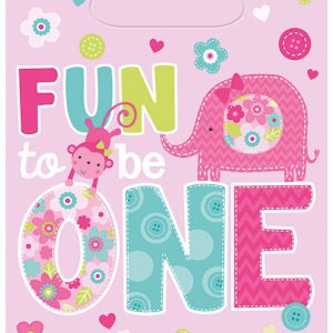 Első születésnap Fun ajándéktasak, ajándékzacskó 8 db-os