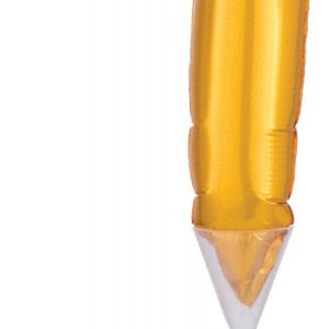 Arany Gold 7-es szám fólia lufi tortára 15 cm