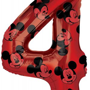 Disney Mickey Red fólia lufi 4-es 66 cm