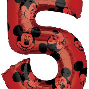 Disney Mickey Red fólia lufi 5-ös 66 cm