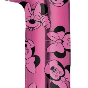 Disney Minnie Pink fólia lufi 1-es szám 66 cm