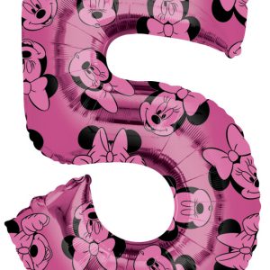Disney Minnie Pink fólia lufi 5-ös szám 66 cm