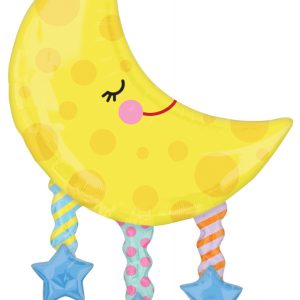 Moon and Stars fólia lufi 96 cm