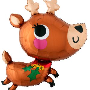 Rénszarvas Cutie fólia lufi 76 cm