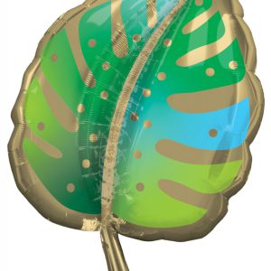 Pálmalevél Green fólia lufi 76 cm