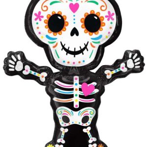 Halloween Day of the Dead fólia lufi 86 cm