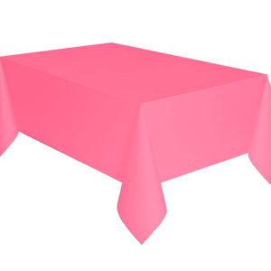 Rózsaszín New Pink papír asztalterítő 137x274 cm