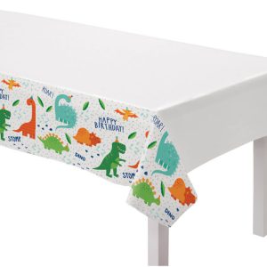 Dinoszaurusz Dino-Mate műanyag asztalterítő 137x260 cm