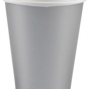 Ezüst Silver papír pohár 8 db-os 250 ml
