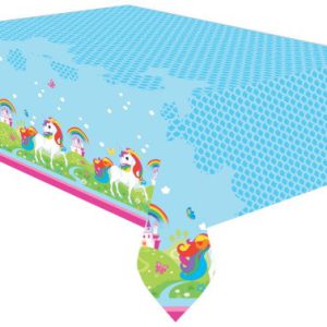 Unikornis Meadow műanyag asztalterítő 120x180 cm