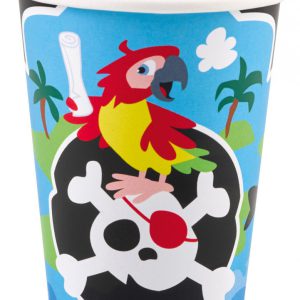 Kalóz Privateer papír pohár 8 db-os 250 ml