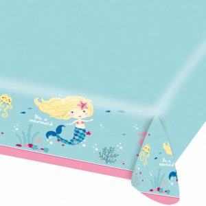 Sellő Shellebrate műanyag asztalterítő 120x180 cm