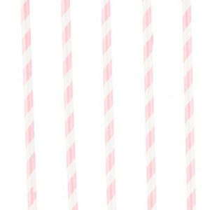 Sellő Shellebrate papír szívószál, 12 db-os szett