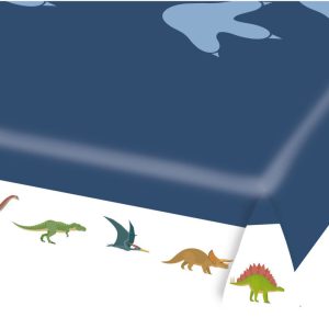 Dinoszaurusz Happy papír asztalterítő 175x115 cm