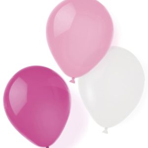 Rózsaszín Hot Pink léggömb, lufi 8 db-os 10 inch (25,4 cm)