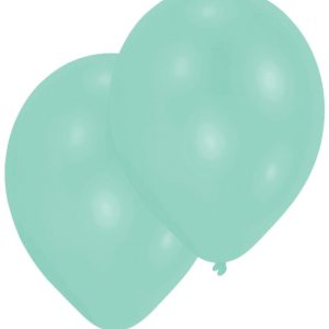 Kék Pearl Blue léggömb, lufi 50 db-os 11 inch (27,5 cm)