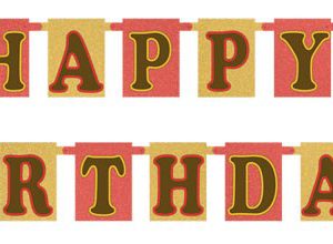 Harry Potter Graphic papír felirat 180 cm