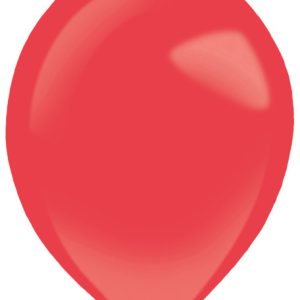 Piros Apple Red léggömb, lufi 100 db-os 5 inch (12 cm)