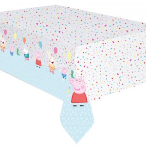 Peppa malac Confetti műanyag asztalterítő 120x180 cm
