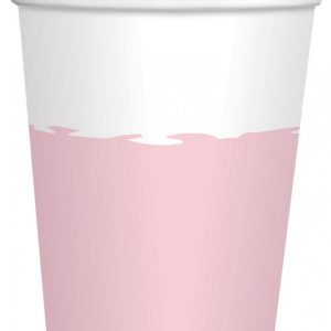 Színes Rose Gold papír pohár 8 db-os 250 ml