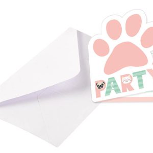 Háziállatok Hello Pets Party Meghívó 8 db-os