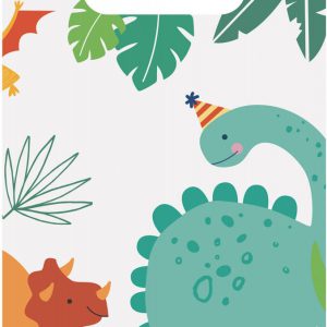 Dinoszaurusz Dino-Mate ajándéktasak, ajándékzacskó 8 db-os