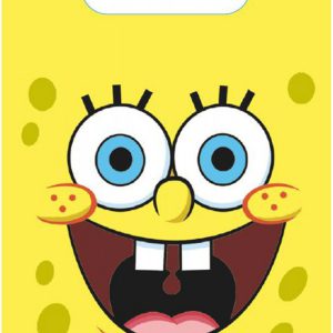 SpongyaBob Laugh ajándéktasak, ajándékzacskó 8 db-os