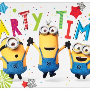 Minyonok Balloons Party meghívó 8 db-os