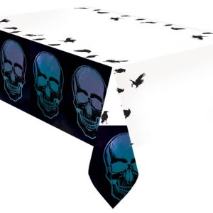 Koponya Boneshine papír asztalterítő 120x180 cm