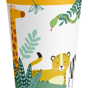 Vadon Get Wild papír pohár 8 db-os 250 ml