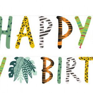 Vadon Get Wild Happy Birthday felirat 180 cm