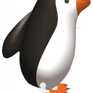 Pingvin Ice sétáló fólia lufi 57 cm