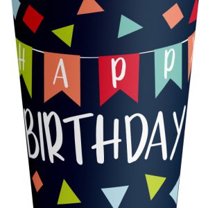 Happy Birthday Reason To Celebrate papír pohár 8 db-os 250 ml