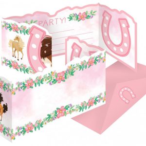 Lovas Beautiful Party meghívó 8 db-os