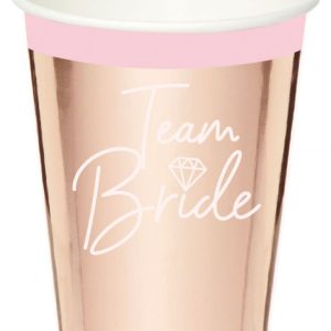 Lánybúcsú Hen Party papír pohár 8 db-os 250 ml