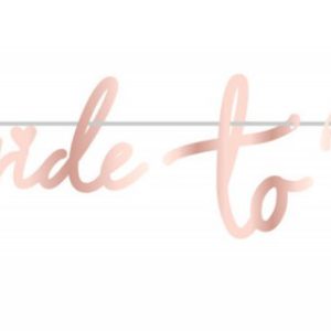 Lánybúcsú Bride To Be papír felirat 1,5 m