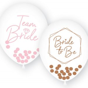 Lánybúcsú Hen Party léggömb, lufi 6 db-os 11 inch (27 cm)