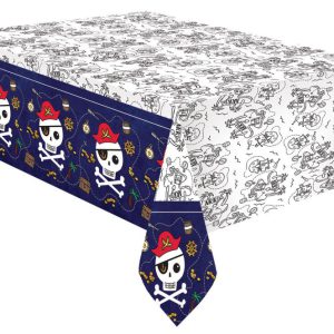 Kalóz Map papír asztalterítő 120x180 cm