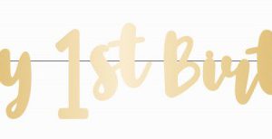 Első születésnap Happy Birthday felirat 180 cm