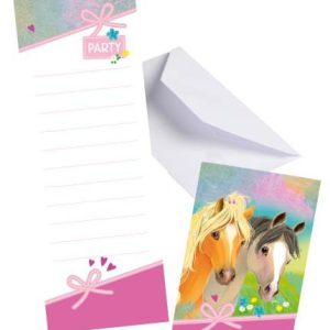 Póni Pretty Party meghívó 8 db-os