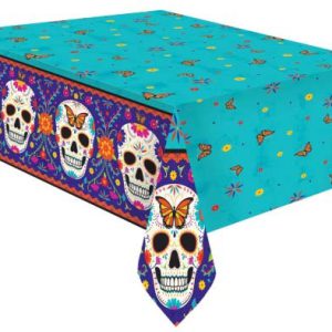 Halloween Day Of The Dead papír asztalterítő 120x180 cm