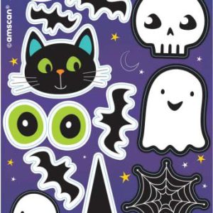 Halloween Boo matrica 4 ív