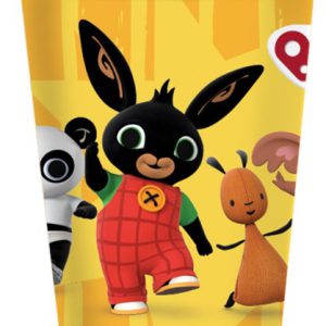 Bing Yellow papír pohár 8 db-os 250 ml