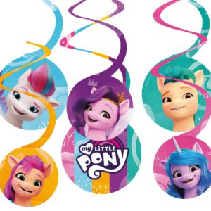 Én kicsi pónim New Generation szalag dekoráció 6 db-os szett