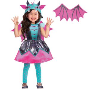 Sárkánylány Mystic jelmez 4-6 év