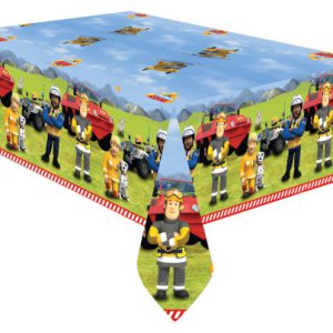 Sam a tűzoltó Teamwork papír asztalterítő 120x180 cm