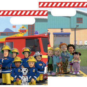 Sam a tűzoltó Teamwork ajándéktasak, ajándékzacskó 8 db-os
