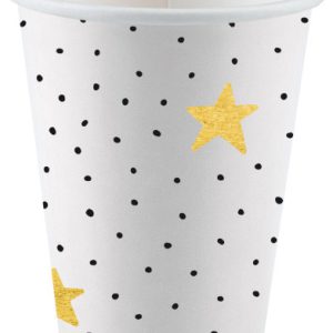 Hello Baby Gold papír pohár 8 db-os 250 ml