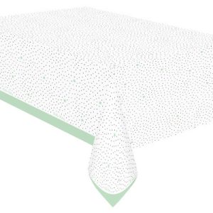 Hello Baby Gold pöttyös papír asztalterítő 120x180 cm