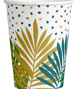 Key West Leaf papír pohár 8 db-os 250 ml